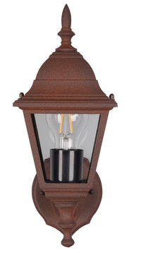 Applique da Esterno Attacco E27 in Alluminio Ruggine