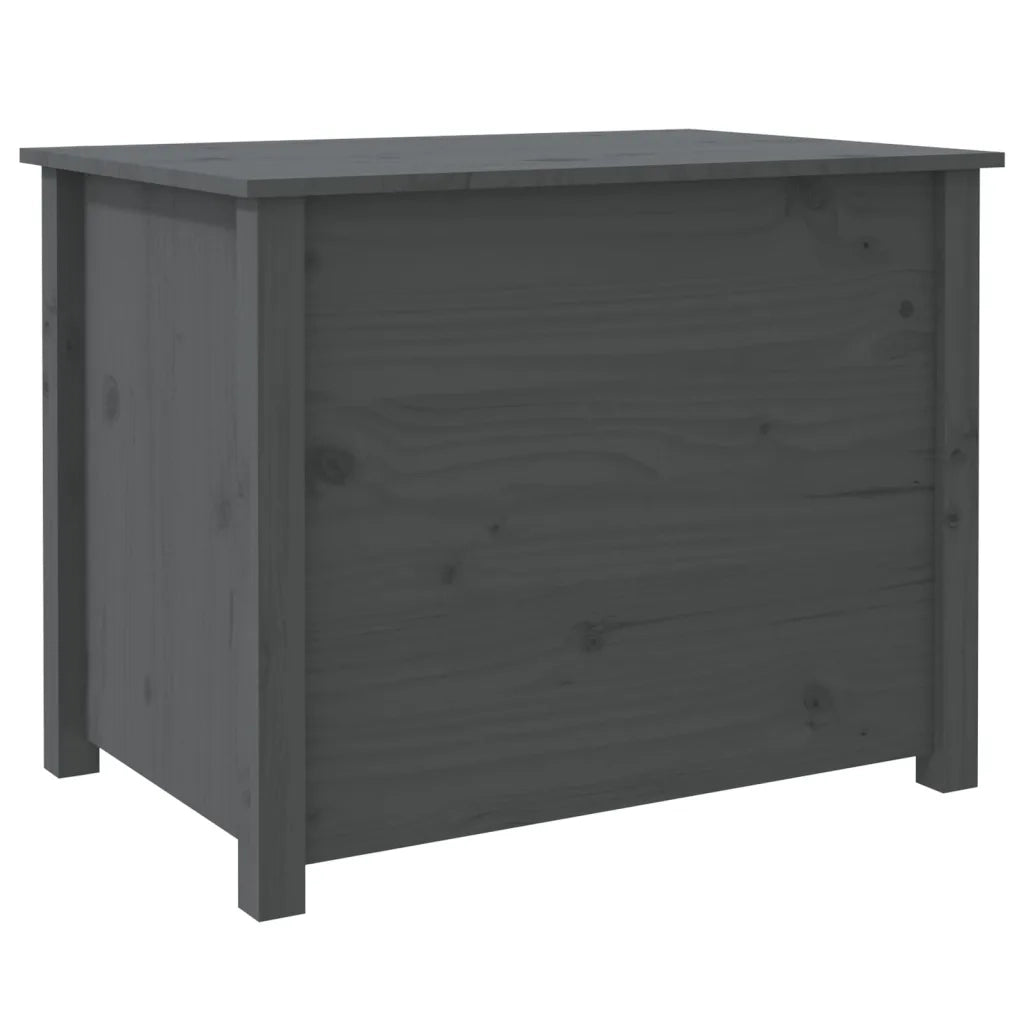 Tavolino da salotto | Tavolino da caff¨¨ | Tavolino da Soggiorno Grigio 71x49x55cm in Legno Massello di Pino