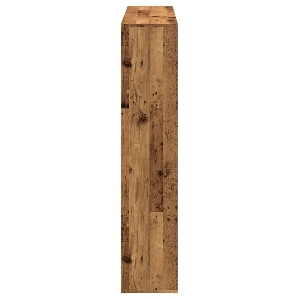 Libreria Legno Antico 137,5x29x137,5 cm in Legno Multistrato 3310296