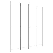 Divisorio a 4 Pannelli-Set di 4 pannelli Paravento Bianco 200x220 cm Tessuto