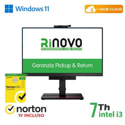 PC LENOVO TINY IN ONE M710Q INTEL CORE I3-7GEN. 8/256GB + NORTON ANTIVIRUS + 20 GB CLOUD (RN89422312)