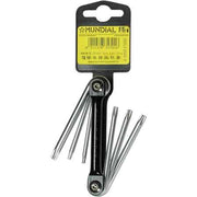 SET CHIAVI TORX MUNDIAL TX 10,15,20,25,27,30 - MUNDIAL