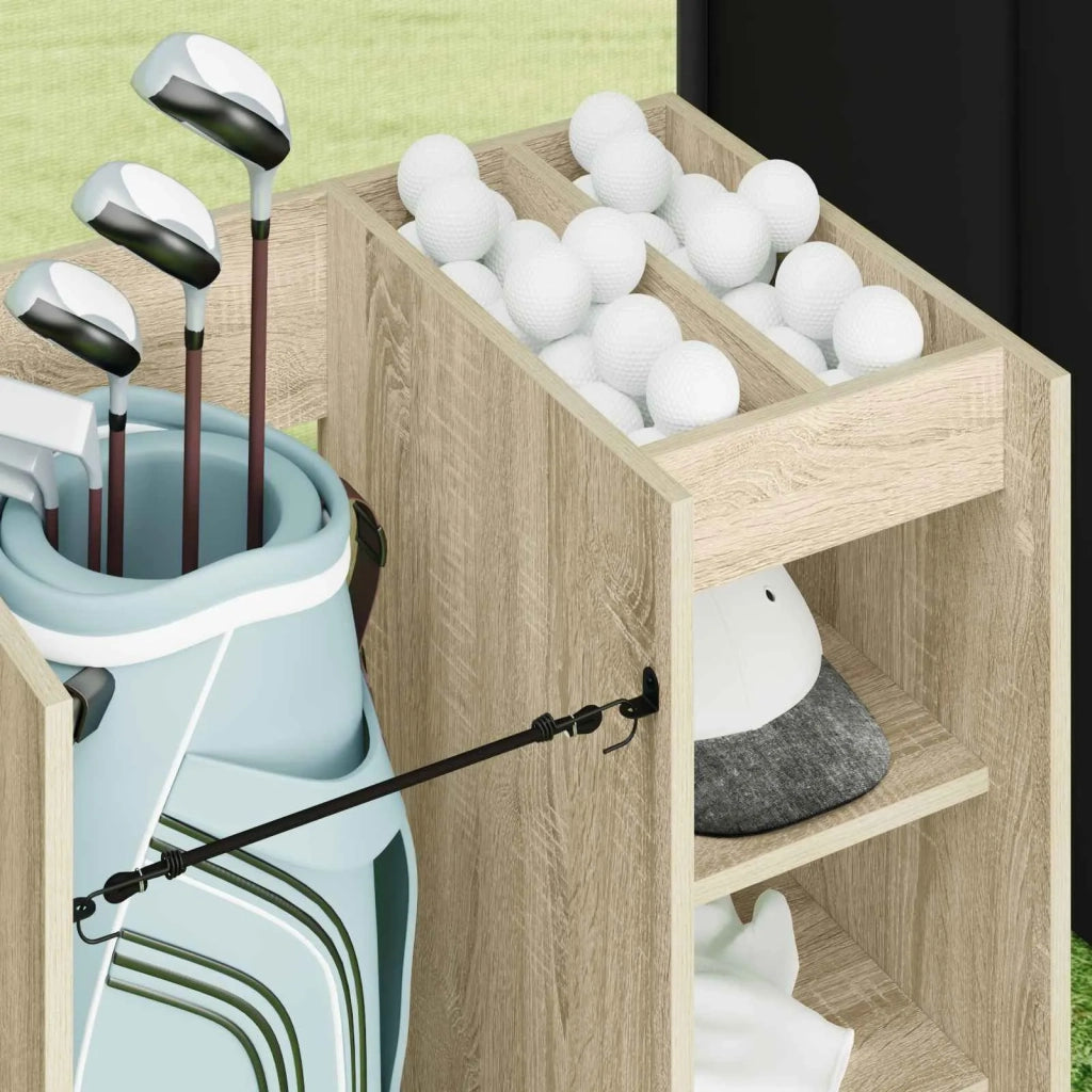 Armadio per Golf con ruota Rovere Sonoma 65 x 45 x 98 cm CFW8210367