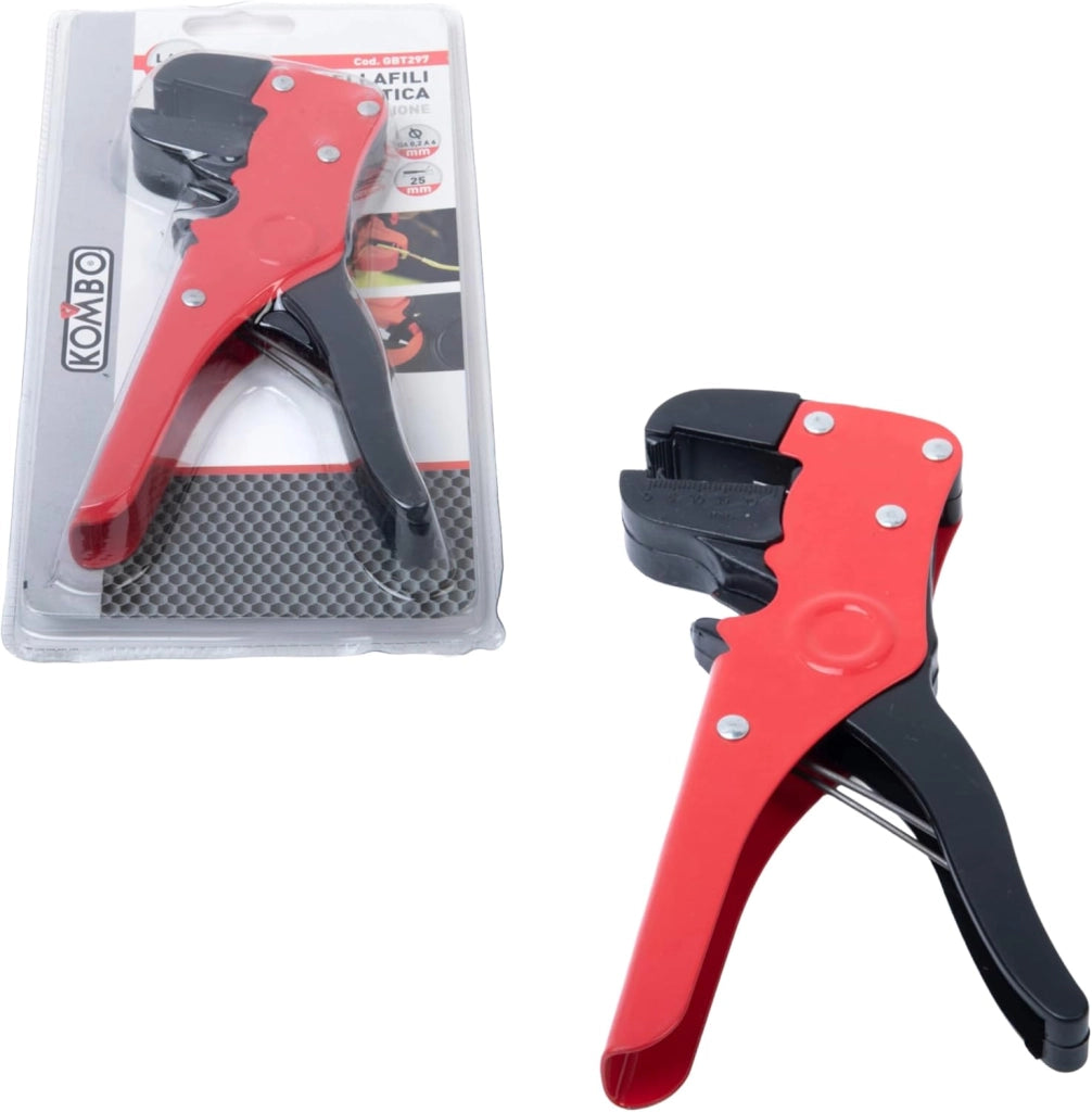 Pinza Spellafili Automatica con Denti in Metallo 100x180mm