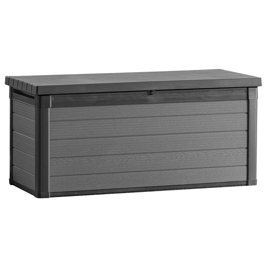 Keter Contenitore Portaoggetti da Esterno Cortina 570 L Grigio 446823
