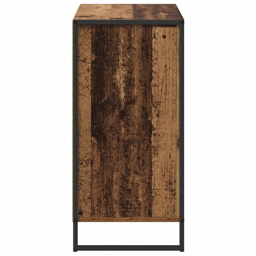 Mobile laterale Legno vecchio 79 x 36 x 75 cm Legno multistrato