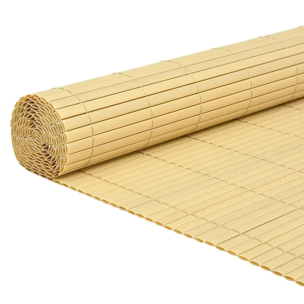 vidaXL Recinzione da Giardino Bifacciale Gialla 1,8x3 m in PVC