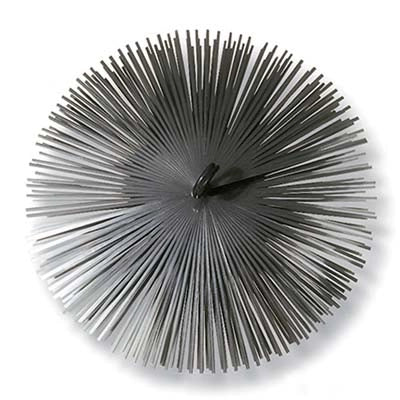 SCOVOLO ACCIAIO X CAMINO DOMUS - MA 12 MM 150- 5 pezzi