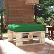 Ottomana da Giardino Pallet in Legno di Pino Impregnato 3066462