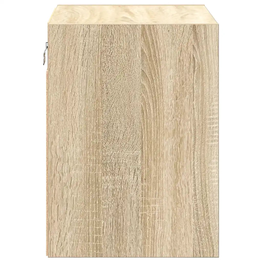 Pensili per Garage 2 pz Rovere Sonoma in Legno Multistrato 860630