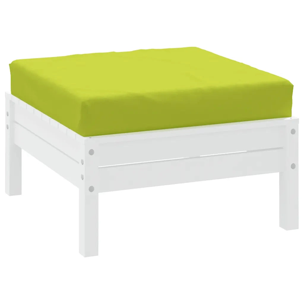Cuscino per Pallet Verde Brillante 60x60x9,5 cm in Tessuto Oxford 361803