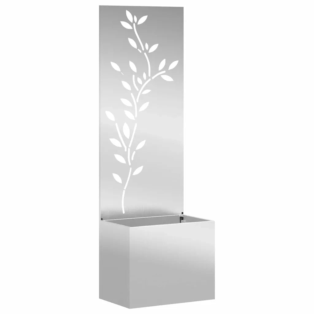 Schermo per privacy in giardino Argento 50 x 32 x 150 cm 876481