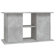 Base per mobiletto per acquario 101 x 41 x 58 cm legno ingegnerizzato grigio 02_0045044