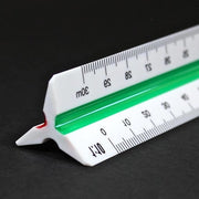 Linea di ingegneria e architettura da 30 cm - scala rettangolare in plastica - lineare rettangolare 1:25 1:5 1:10 1:20 1:50 1:100
