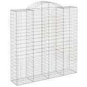 Cesto Gabbione ad Arco 200x50x200/220 cm Ferro Zincato