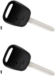 Comando a Distanza per Vehicoli - Scatola di Ricambio - 2 Pezzi - Compatibile con TOYOTA Carina/Estima/Harrier/Previa/Corolla - Materiale Resistente - Contenitore Antifurto - Chiave dell'Automobile