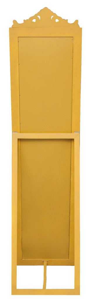 Biscottini Specchiera da terra L43xPR4xH178 cm finitura oro anticato. struttura legno.