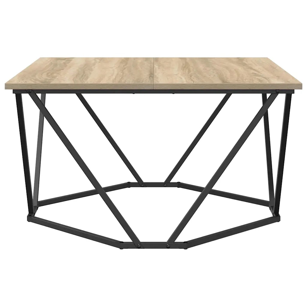 Tavolino da salotto Rovere Sonoma 80 x 80 x 45 cm 868274