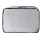Trade Shop - Organizer Viaggio Organizza Valigia Bagagli Borsa Per Vestiti 40x30x12cm Grigia 87720 -
