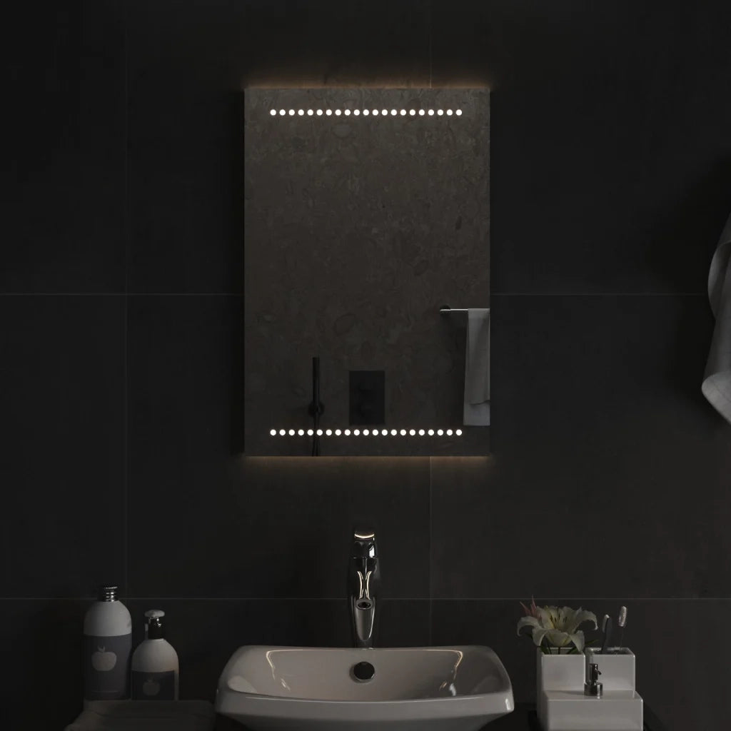 Specchio da Bagno con Luci LED-Specchio per Bagno 40x60 cm 954520