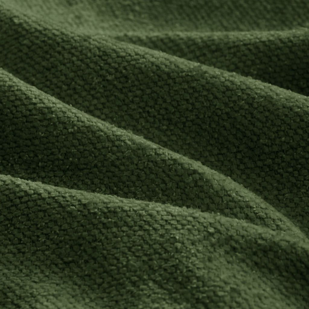 Divano 4 Posti in Tessuto Chenille con Cuscini ¨C MINIMAL ¨C Verde