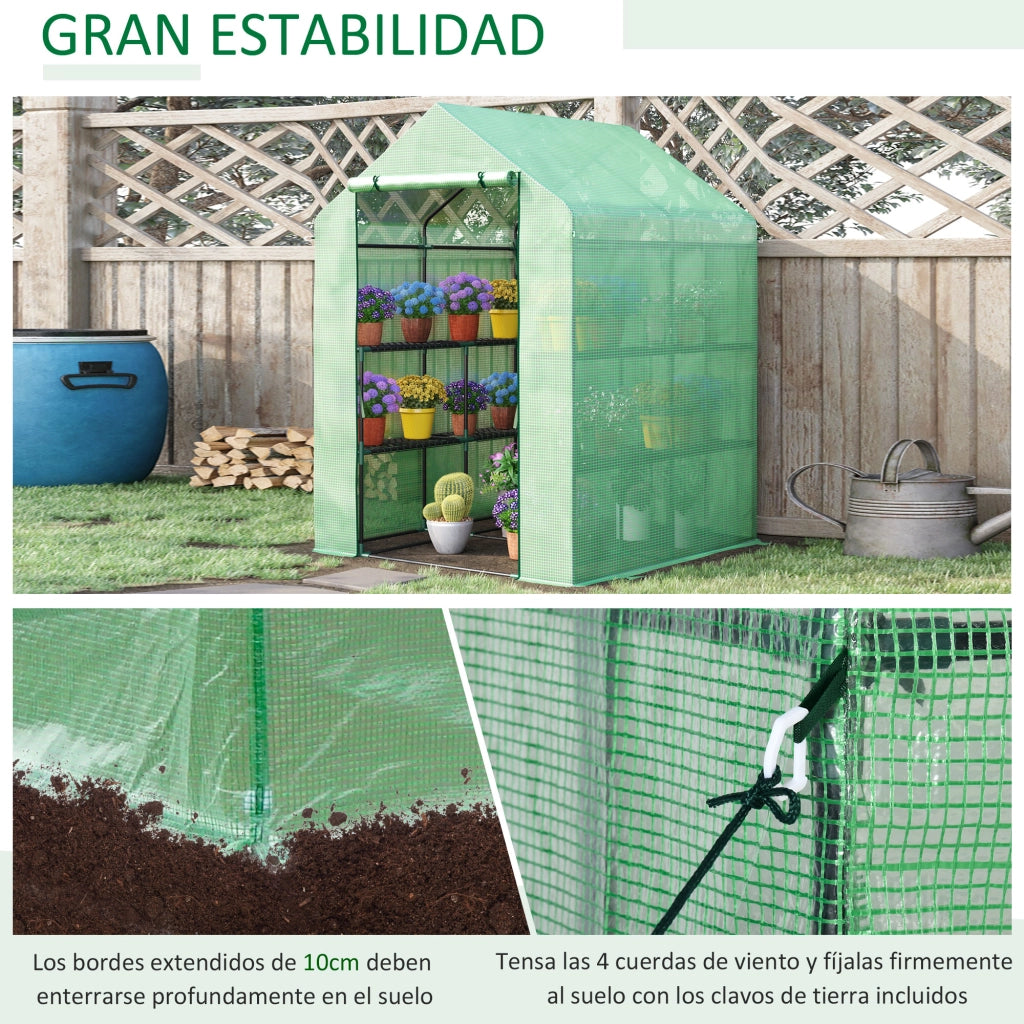 Serra Giardino ¨C zephmum ¨C Verde 143x138x190 cm