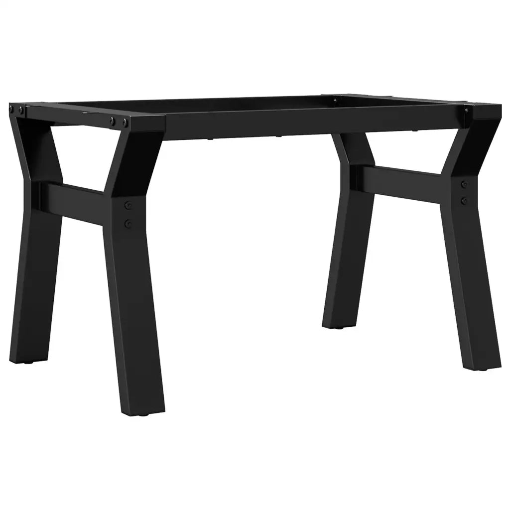 Telaio Gambe a Y per Tavolino da Salotto 60x40x38 cm in Acciaio 357920