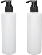 Dispensatore di pompatura 2x250 ml - Navicella - Riciclabile - Per creme/lotioni - Ecologico - Ideale per olio di massaggi - Fusto