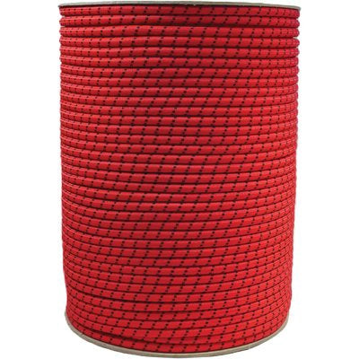 CORDA ELASTICA IN BOBINA - ROSSA MM  8 MT 100