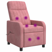 Poltrona Massaggiante Rosa Velluto (V) 42035123