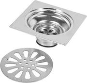 Drenaggio Angolare per Doccia - Anti Odore in Acciaio Inox - Adatto per la Stanza da Bagno