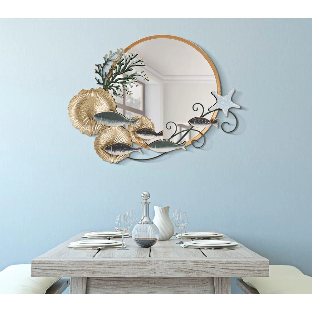 Specchio da Muro Pesce 88,9x65,4 cm - LOVIS