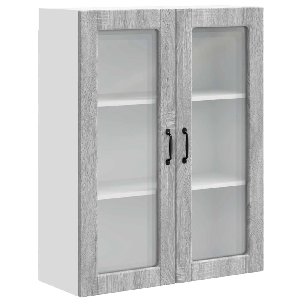 Mobile da cucina con lo scaffale-Armadio da cucina Grigio Sonoma 80 x 31 x 100 cm 207600