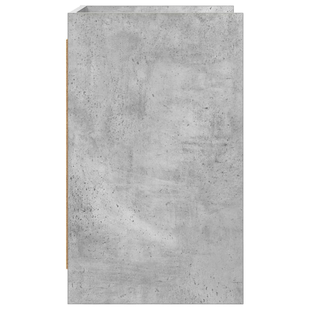Comodini Grigio Cemento 40 x 36 x 60 cm Legno ingegnerizzato 8011041