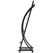 Portariviste 40x32x131 cm Nero A4 CFW3566849