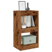 Libreria Divisorio-Scaffale per Libri-Mobile di Stoccaggio in Legno Vecchio 40x30x72 cm