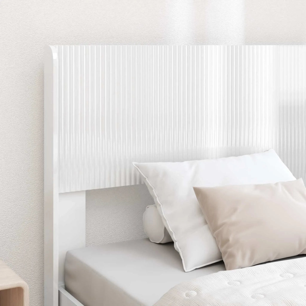 Testiera Letto Bianco Lucido PB