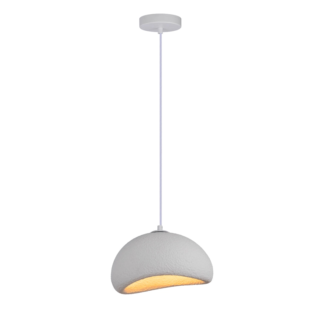 Lampada sospesa NUBE moderna bianca 1xGX53 Ø20 cm