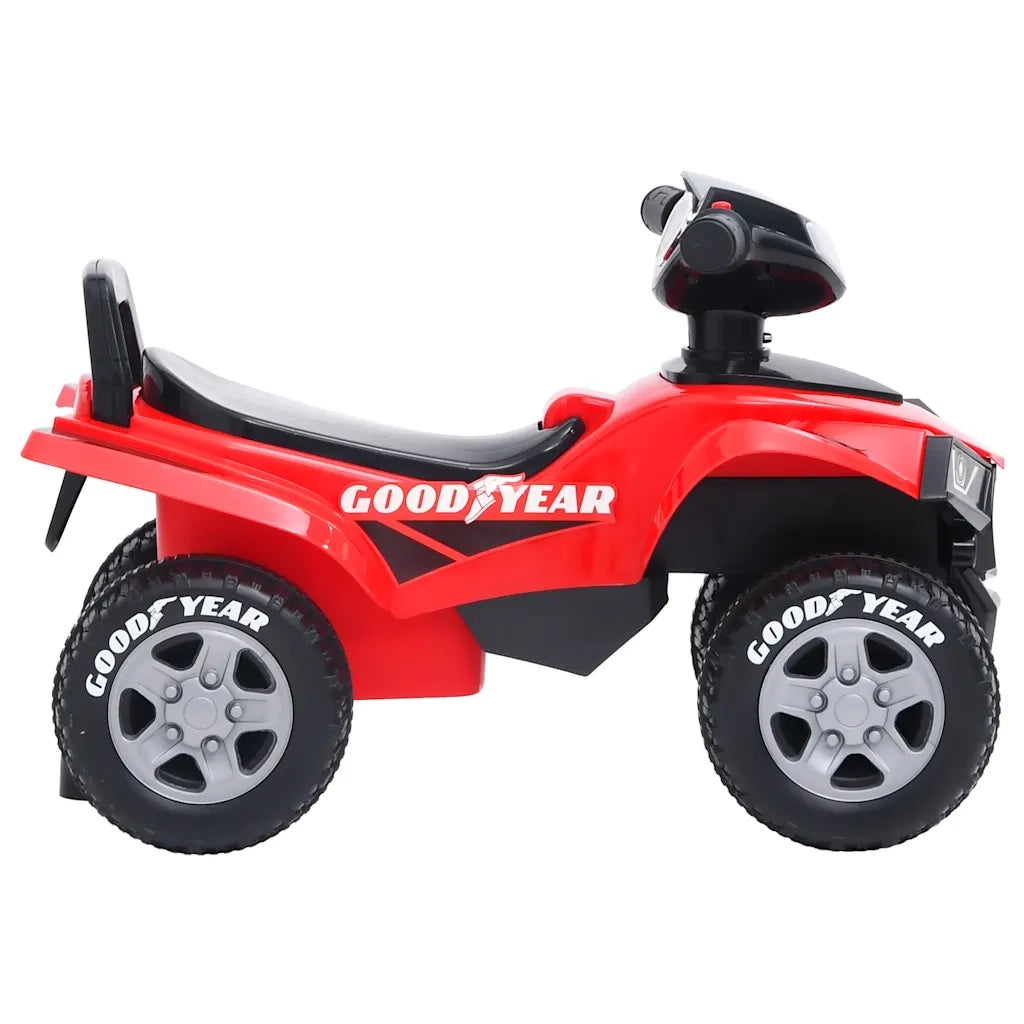Quad Cavalcabile per Bambini Buon Anno Rosso CFW1009730