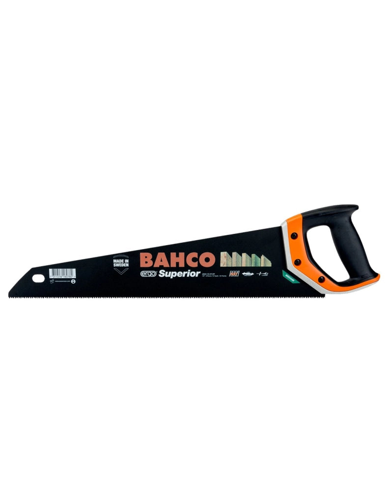 Segaccio Superior™ ERGO™ per cartongesso/tavole di legno BAHCO 2600-22-XT-HP (550 mm)