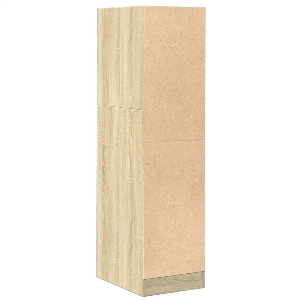 Armadietto da Farmacia Rovere Sonoma 30x41x118 cm in Truciolato 855162