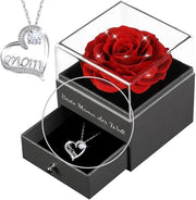 Regali di fiori Fiori eterni - Regalo per la mamma - Fiori conservati - Regalo per il compleanno della mamma - Dono per la mamma - Duraturo e longevo