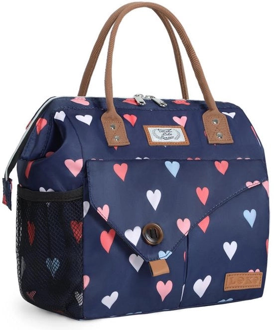 Tas di Picnic Isolata per Donne 10L Tas Picnic Piccola Tas di Picnic per il Lavoro, il Picnic, l'Esterno