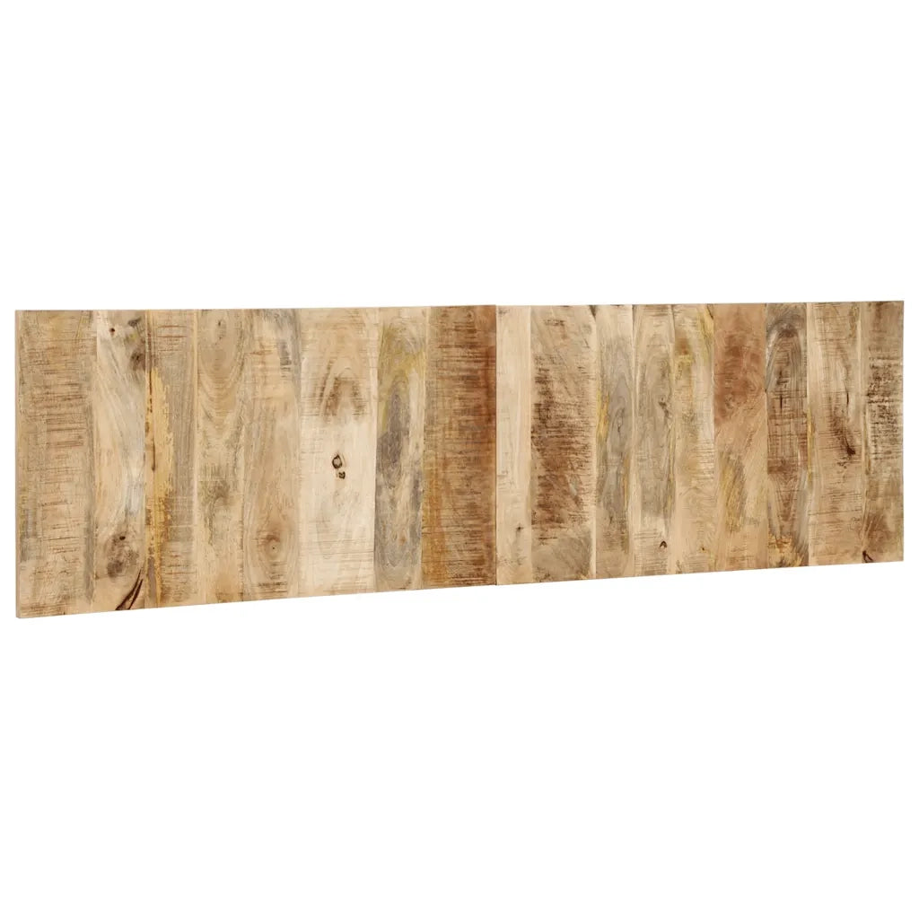 Testiera 180 cm in Legno Massello di Mango Grezzo 4017509