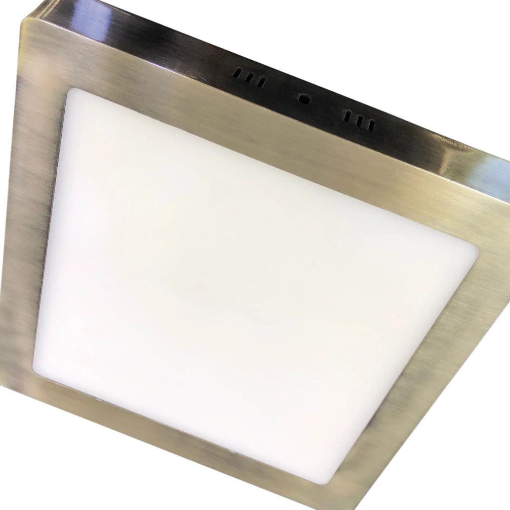 LÚZETE - DOWNLIGHT SUPERFICIE QUADRATA LED 18W 4000K PELLE