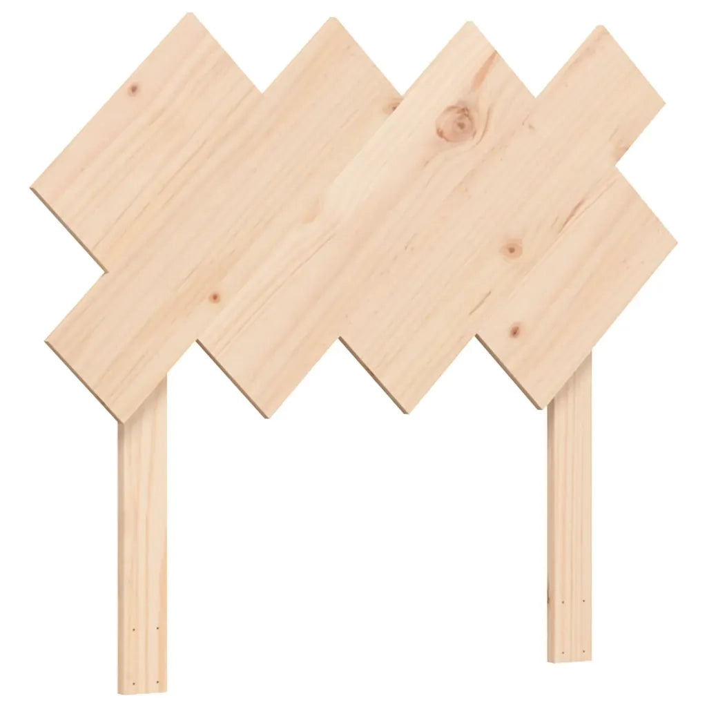 Letto per Anziani con Testiera Single in Legno Massello 3195511
