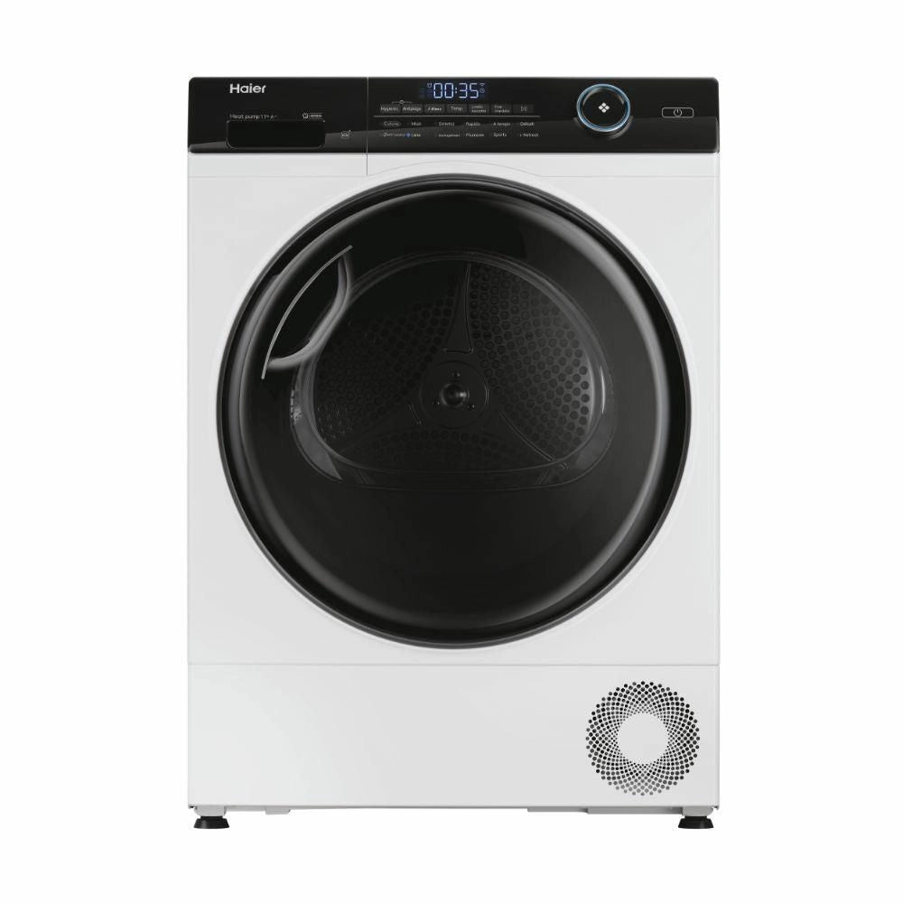 Haier I-Pro Serie 5, Asciugatrice 11 KG, Classe E, Bianco, I-Refresh, Wi-Fi, Hygienic, HD110-A2959E-IT