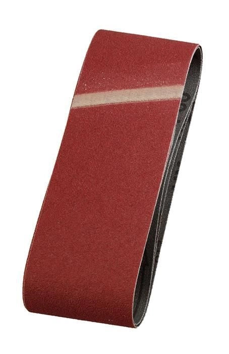 KWB 911408 Nastro Abrasivo per Levigatrice a Nastro Legno e Metallo Grana 80 65x410 mm 3 pezzi