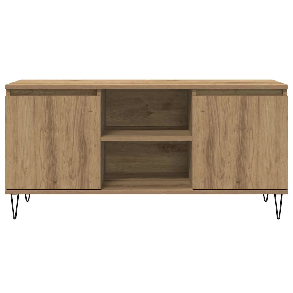 Mobile TV Rovere artigianale 104 x 35 x 50 cm Legno multistrato 881933