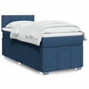 Giroletto a Molle con Materasso Blu 90x200 cm inTessuto 3289257